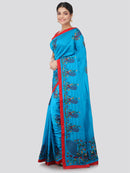 Women's Pure Silk Saree With Blouse Piece