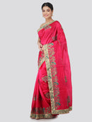 Women's Pure Silk Saree With Blouse Piece