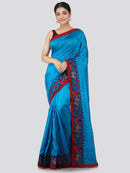 Women's Pure Silk Saree With Blouse Piece