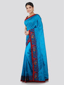 Women's Pure Silk Saree With Blouse Piece