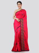 Women's Pure Silk Saree With Blouse Piece