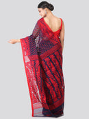 Saree Jamdani PinkLoom Women's Dhakai